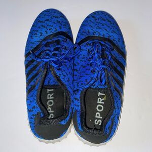 Blue Knit Water Sport Shoes | Size 36